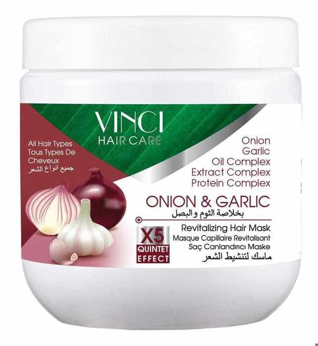 Vinci  Masque pour les cheveux AIL oignon & ail - 500ml