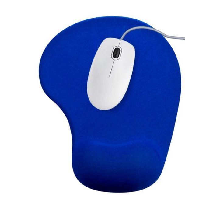 Tapis de Souris avec Repose-Poignet Bleu : Confort et Précision
