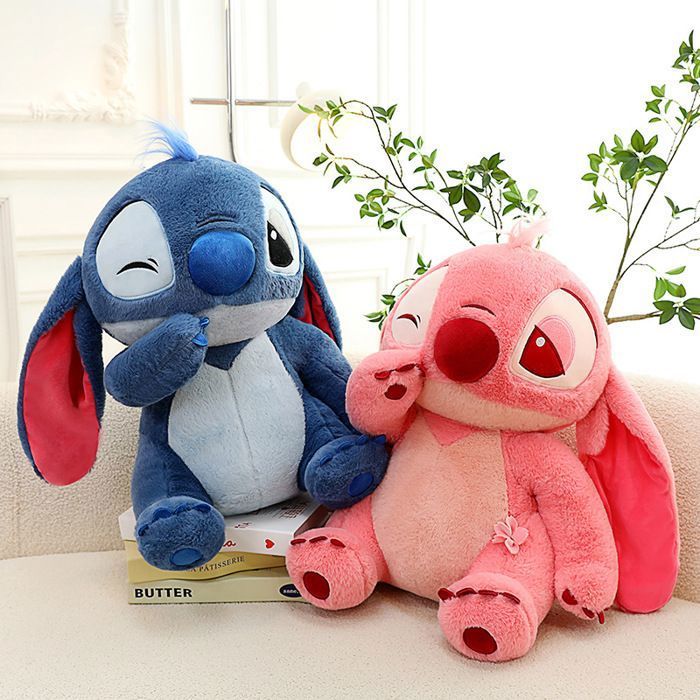 Peluche Stitch Angélique - Rose - 32 cm