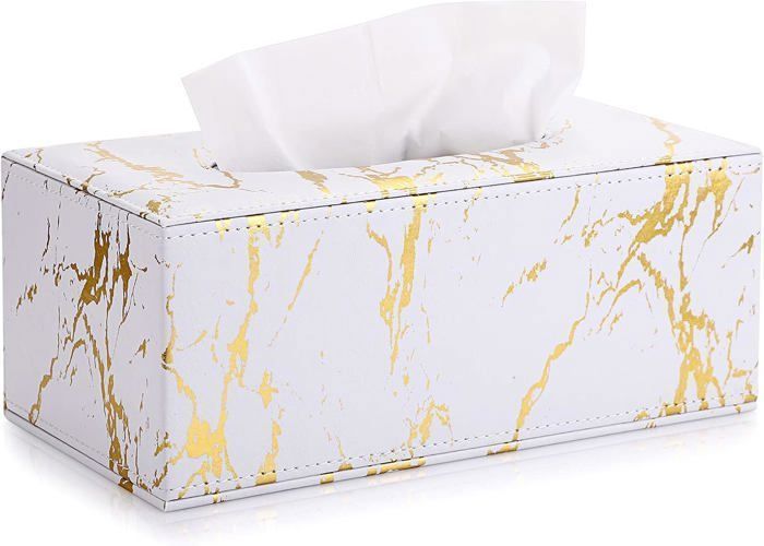 Boîte à Mouchoirs Rectangulaire  pour Maison et Bureau : Élégance et Style
