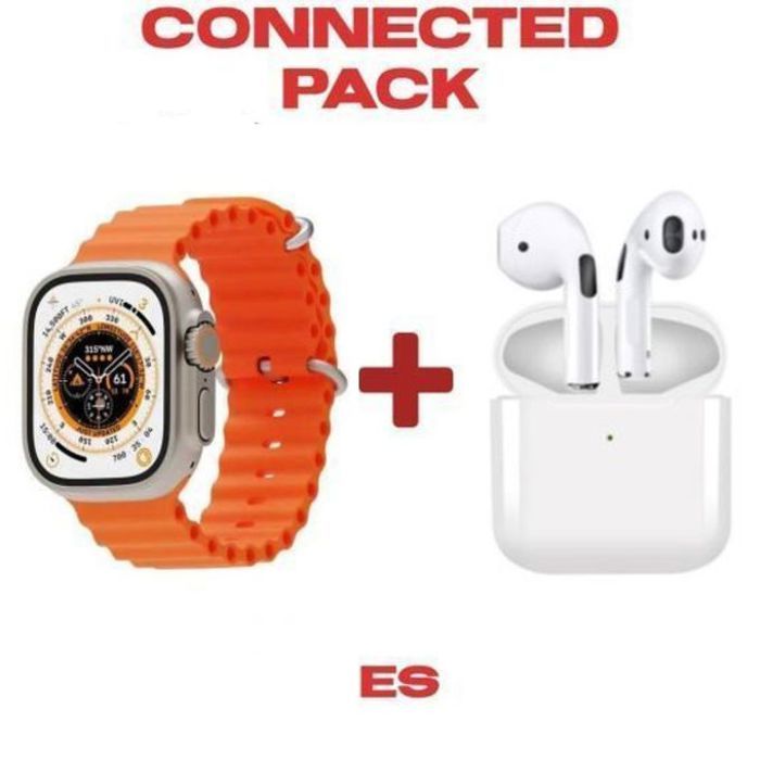 Pack Smartwatch 8 Ultra avec Écouteurs Bluetooth Pro 4