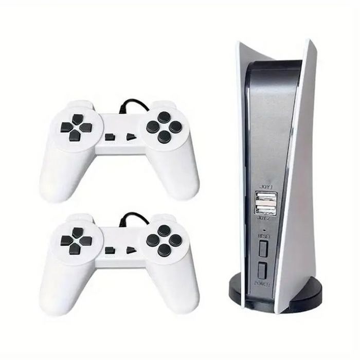 Console de Jeu Filaire USB 8 Bits Data Frog avec 200 Jeux Classiques - Blanc