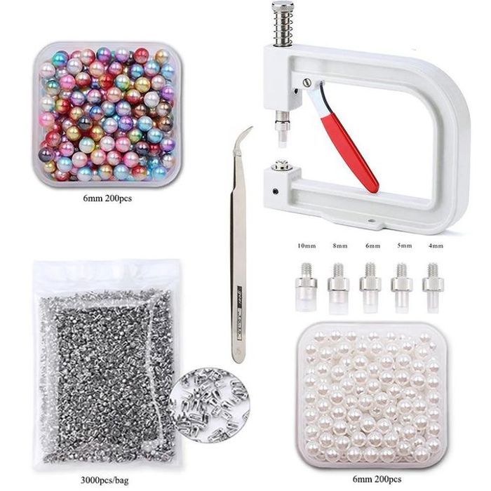 Machine à Régler Perles - Presse à Main, Accessoires Artisanaux DIY