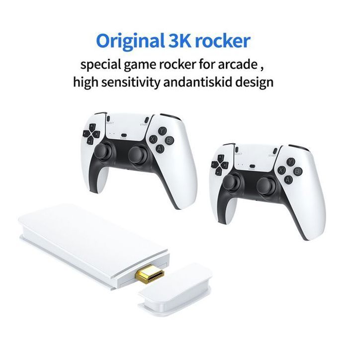 Bâton de Jeu Rétro Sans Fil Data Frog, Sortie HDMI, Compatible PS1