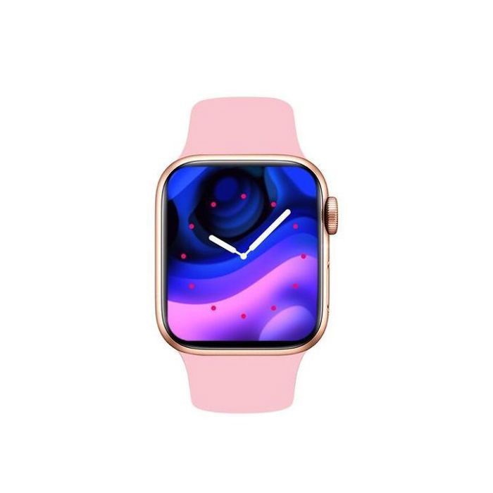 Montre Intelligente de Sport Personnalisée i8 Pro Max avec Appel Bluetooth, Rose