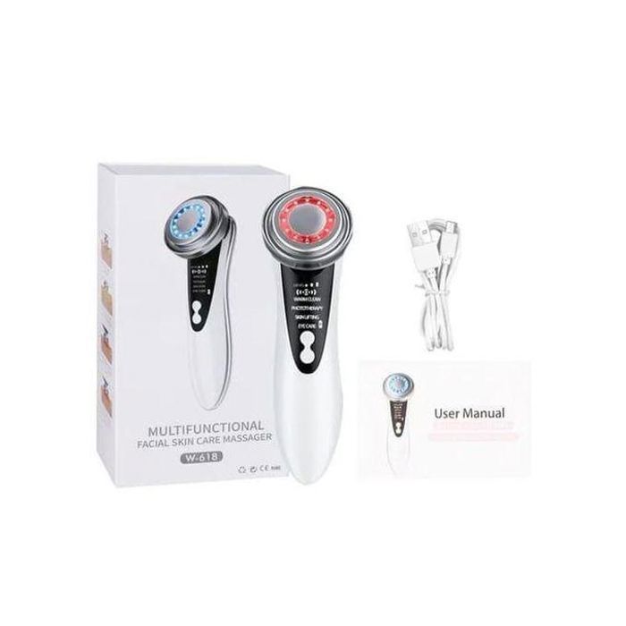 Appareil de Massage Facial Électrique Multifonctionnel - RF EMS 4-en-1