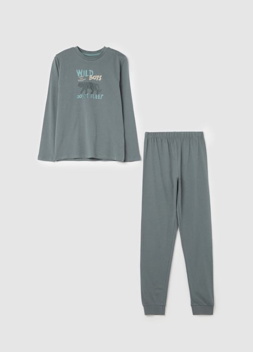 Pyjama ''Wild Boy Don't Sleep'' en coton biologique