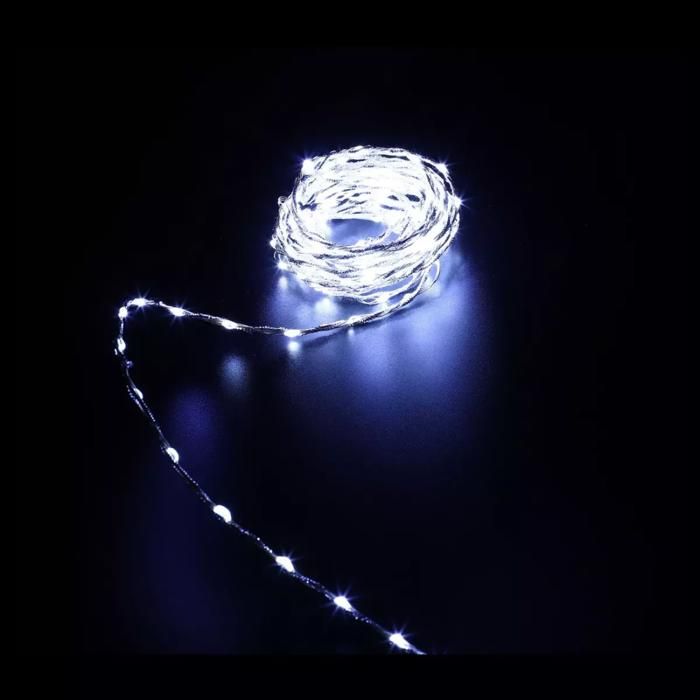 Guirlande Extérieure 80 LED Blanc Froid 10 m