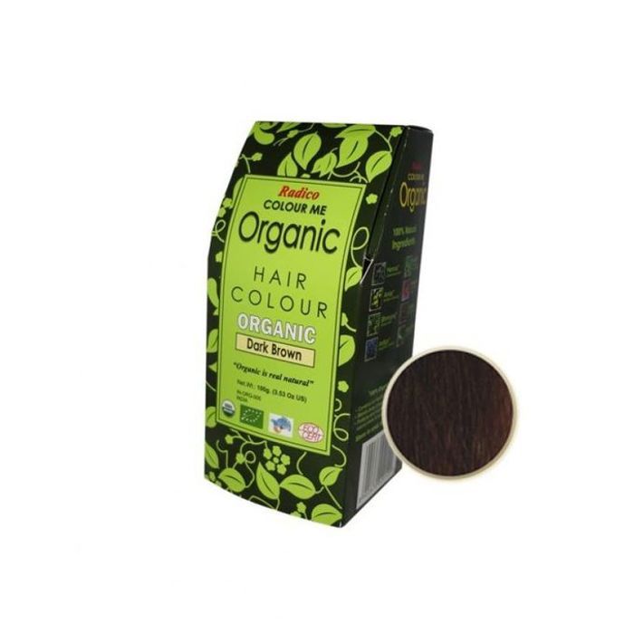 Radico Coloration végétale biologique Dark Brown / Brun foncé