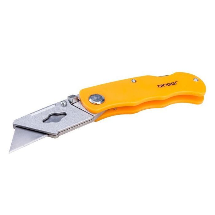 Couteau Pliant Professionnel en Acier 19MM - Tranchoire + 6 Lames