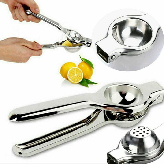 Presse-agrumes Manuel en Aluminium - Citrons, Oranges, Limes - Sans Pépins