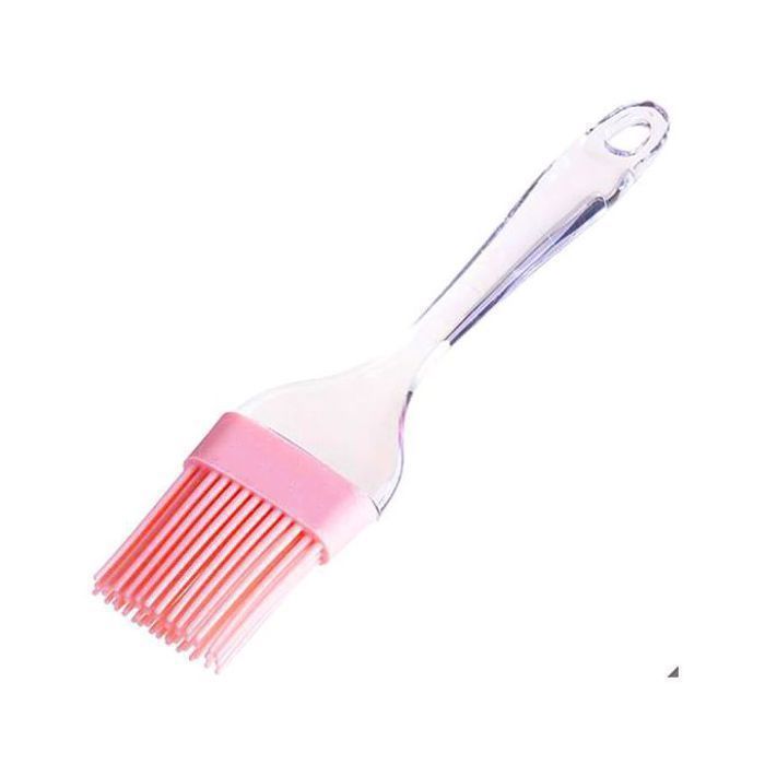 1PC Pinceau de Cuisine en Silicone - Brosse à Huile ou Beurre pour Barbecue - Couleurs aléatoires