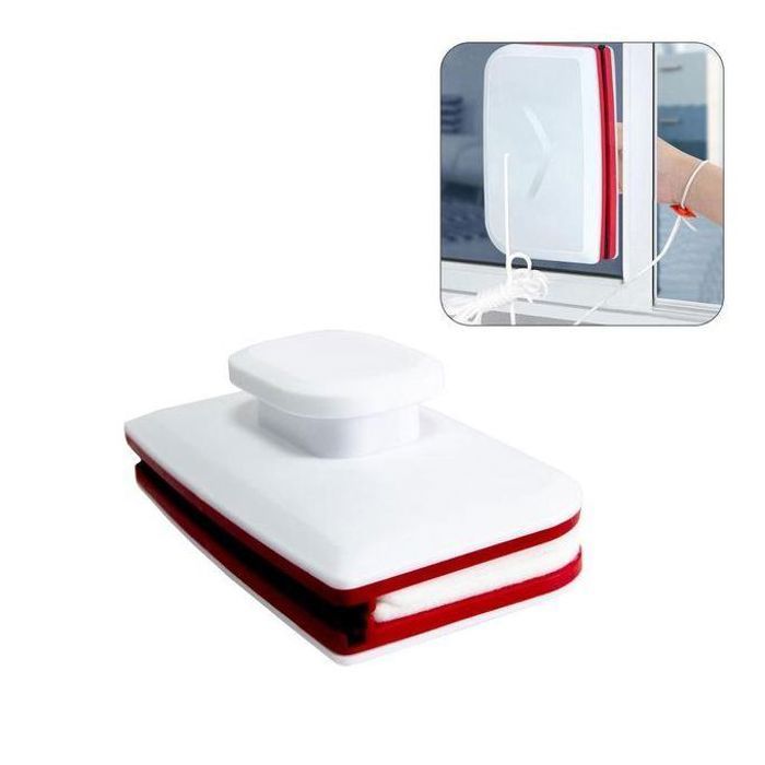 Lave-vitre magnétique double face pour fenêtres et portes