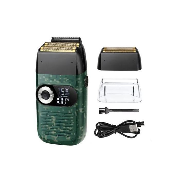 Rasoir à cheveux Kemei KM-2027 - Tondeuse électrique - Vert