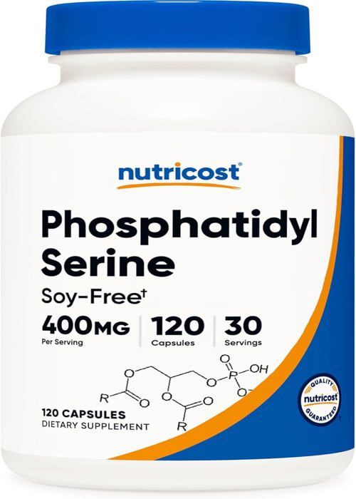 Phosphatidylsérine 400 mg 120 capsules (100 mg pièce)