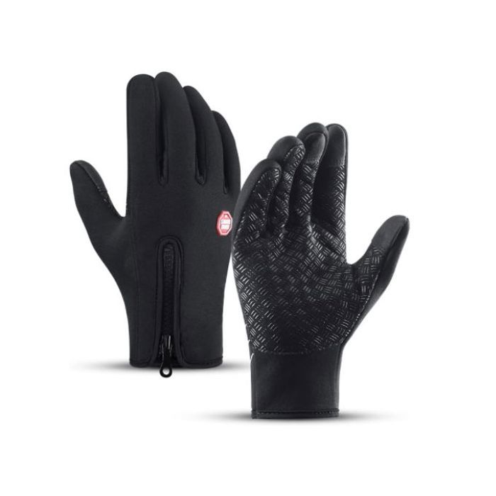 Gants d’hiver contre les fuites d’eau et la chaleur - Noir