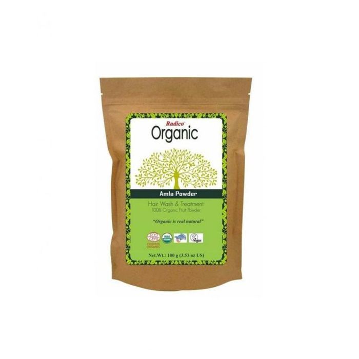 Poudre d’Amla - Radico - 100g - Réduit la chute - Stimule la pousse - Cheveux brillants