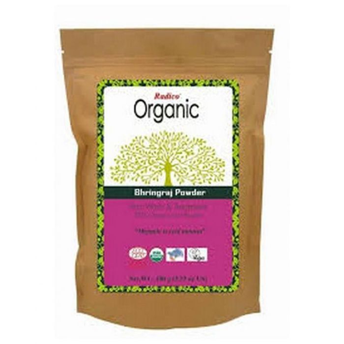 Poudre de Bhringraj - Radico - 100g - Vegan - Cheveux matures - Revitalisant