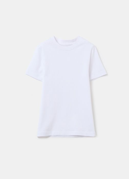 T-shirt - OVS KIDS - Uni - 100% Coton Biologique - Col Rond - Manches Courtes