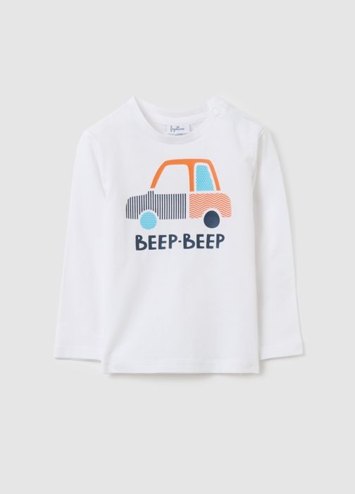 T-shirt à manches longues avec imprimé
