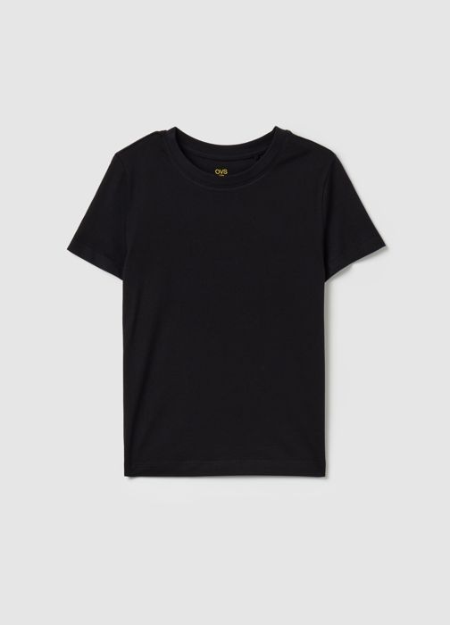 T-shirt uni en coton biologique