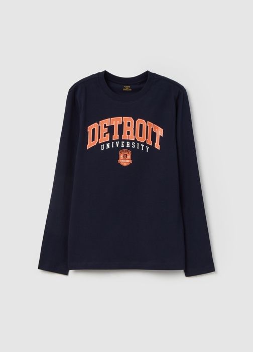 T-shirt à manches longues avec imprimé