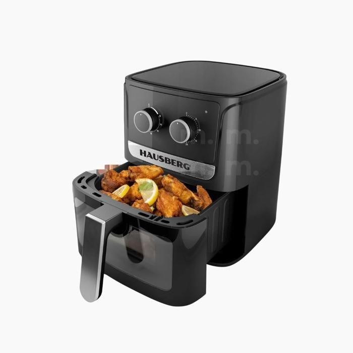 Hausberg - Friteuse à Air Électrique Air Fryer 5L - AC220-240V, 50/60Hz - 1300-1500W