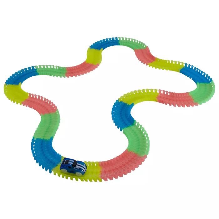 CIRCUIT GLOW TRACK SET AVEC LUMIERE 220PCS