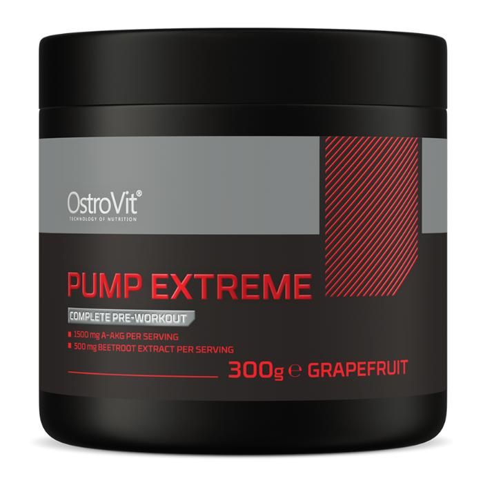 POMP Extrem 300 g Grapefruit - Pre-Workout, Caféine, Citrulline, AAKG, Bêta-Alanine