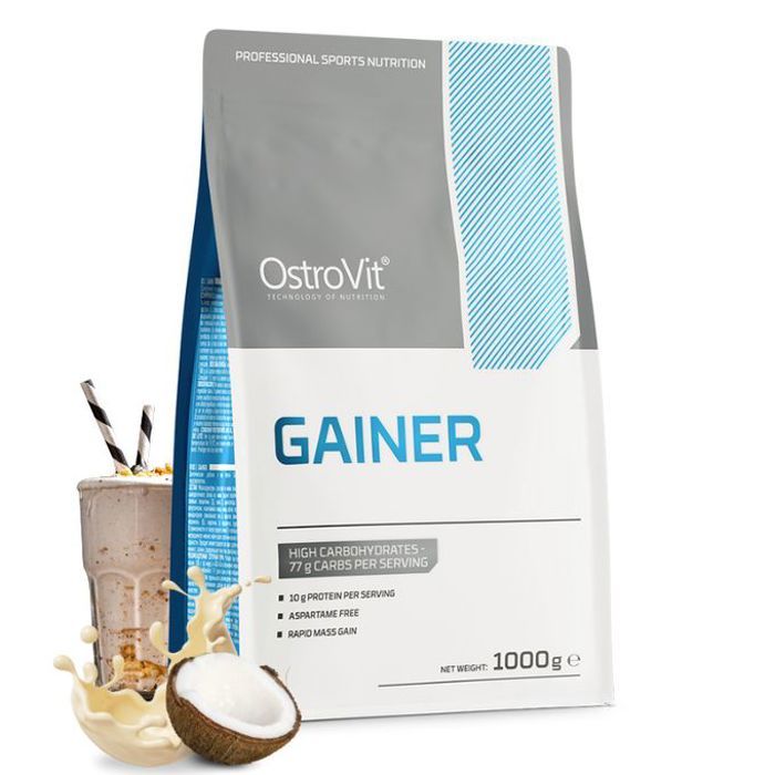 Gainer 1000 g Chocolat Blanc Noix de Coco - Énergie, Récupération, Prise de Masse & Poids