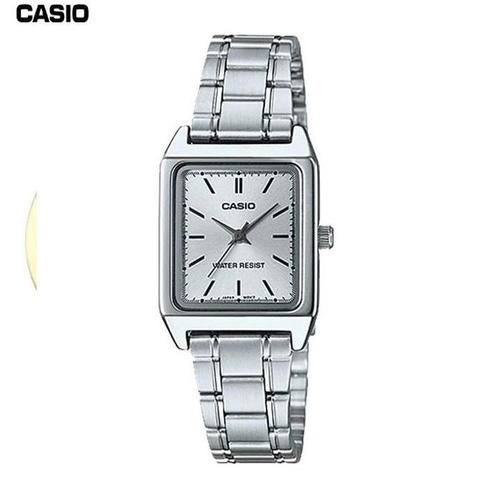 asio Montre analogique pour Femme 3aiguilles verre minéral acier inoxydable-ltp-v007d-4eudf