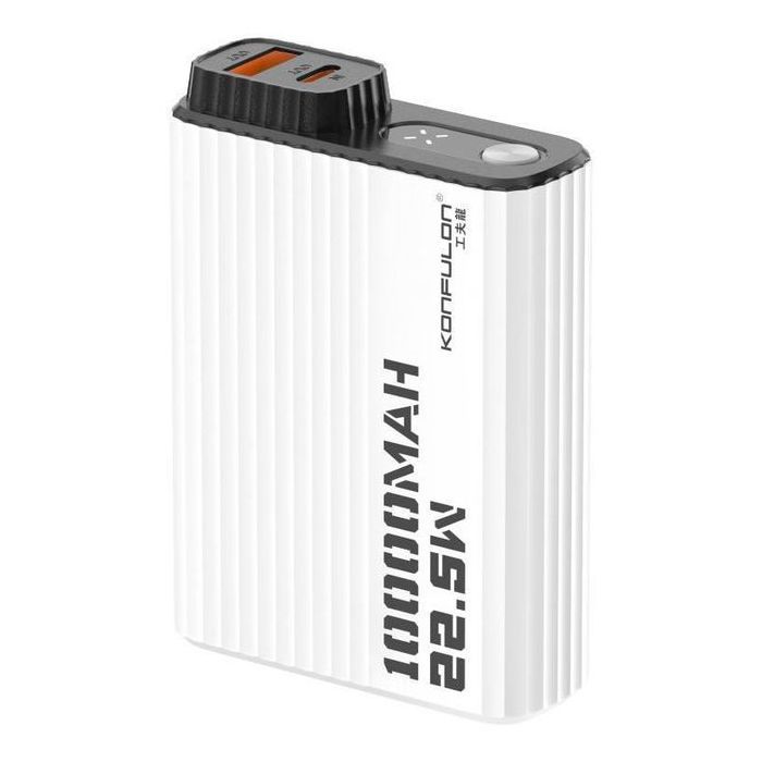 Power bank 10000mAh Slim Chargeur portable Rapide Compatible Tous Smartphone Port Type c Input & Output