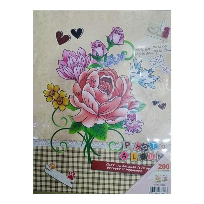 Album  avec boitier Photos pour 200 photos 5" x 7" -(13 × 18cm) Tres Beau design