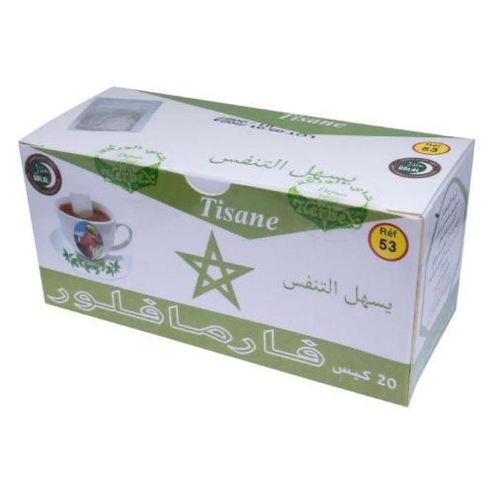 Tisane Pour Faciliter La respiratoire - 20 Sachets