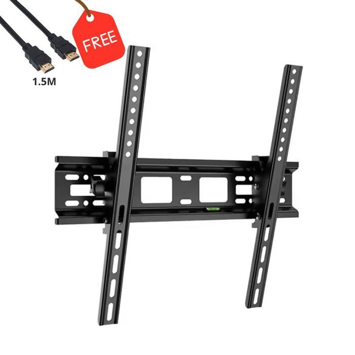 Support TV Support Mural Fix 32''-55'' HT-002 + Cable HDMI 1,5M