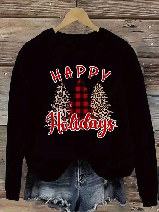 Sweat - OUTFITS AND MORE - Noël - Douceur - Manches longues - Col rond