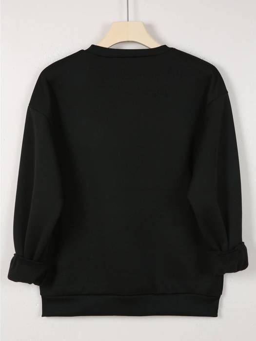 Pull sweatshirt - OUTFITS AND MORE - Noël - Douceur - Manches longues - Confortable