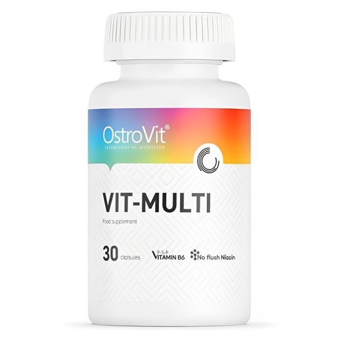 Ostrovit VIT-MULTI 30 Caps - Multivitamines, Énergie & Immunité