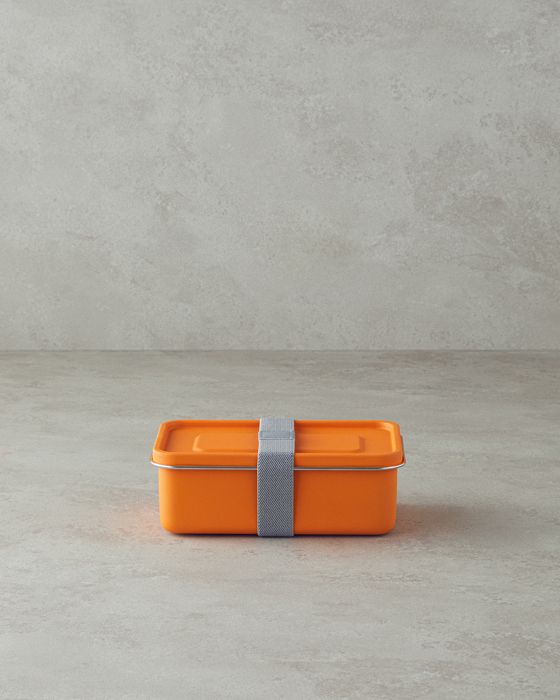 Lunch Box en acier inoxydable Harper, capacité 900 ml, coloris Orange