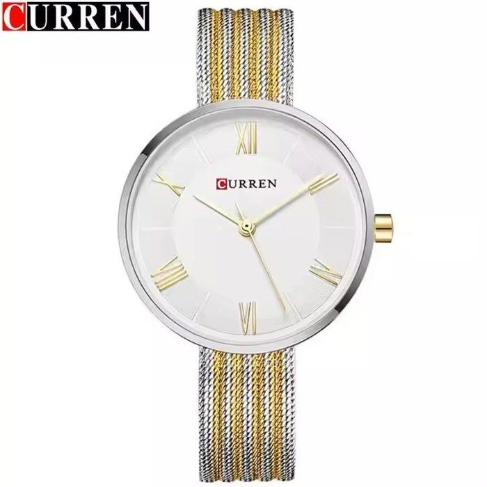 Curren - Montre à quartz en acier inoxydable pour femme