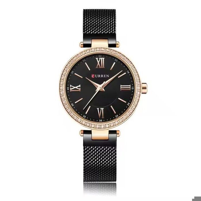 Curren, Montre à quartz en acier inoxydable pour femme