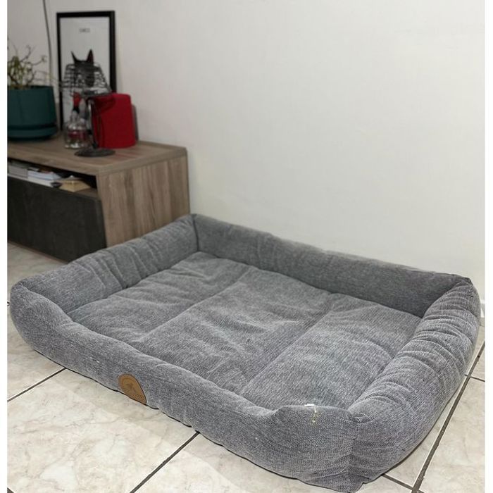Lit pour chien XXL pour grand chien Forme Rectangulaire 123 x 90