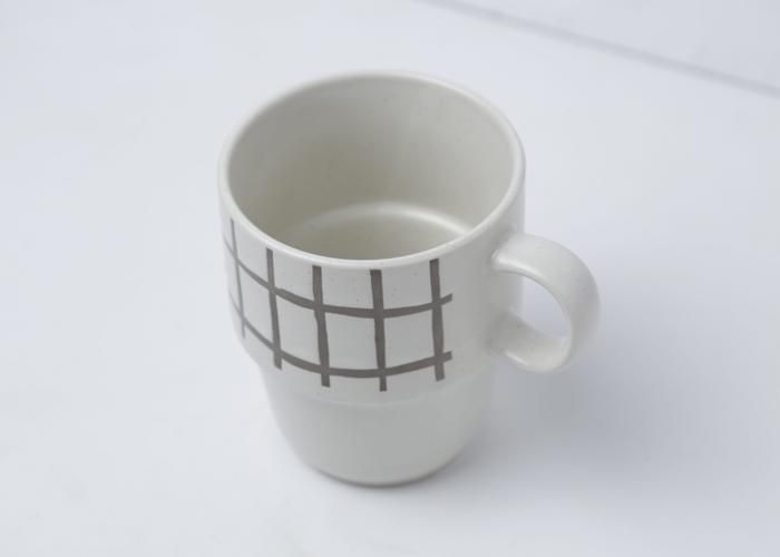 Mug en Grès avec Sérigraphie 400 ml - motif Aléatoire