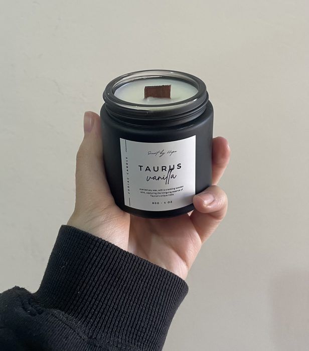 Bougie astrologique - Taureau
