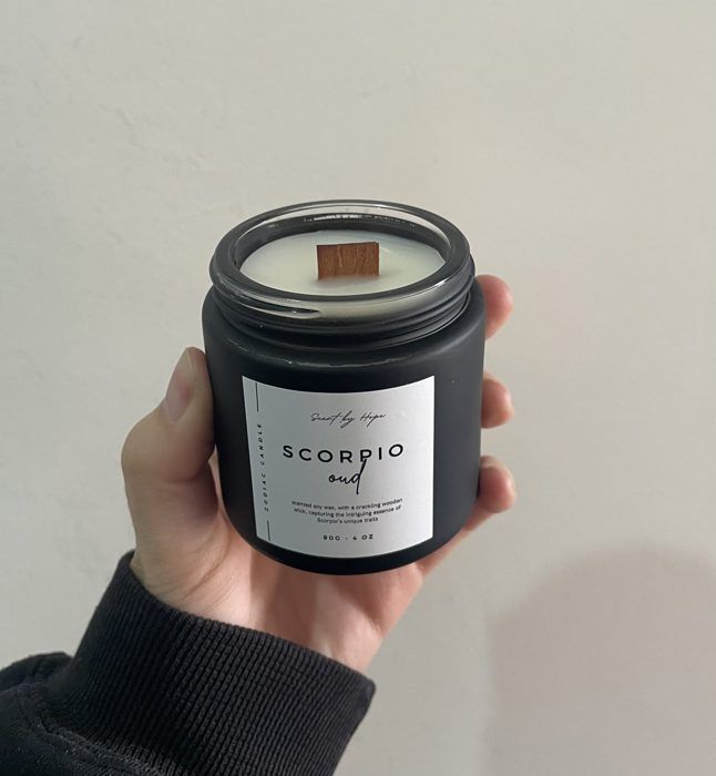 Bougie astrologique - Scorpion