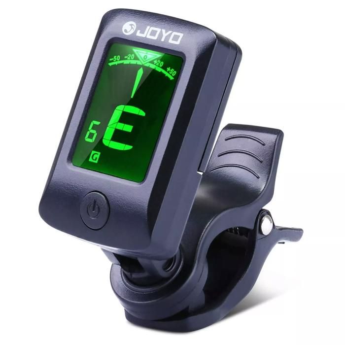 LCD accordeur joyo électronique pour guitare chromatique basse Violon Tuner Ukulel