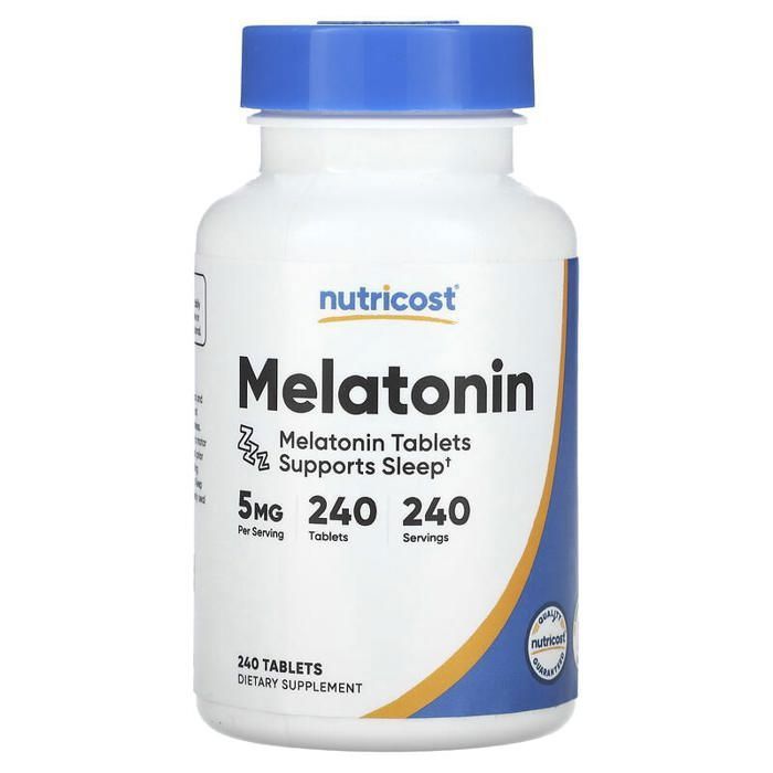 Melatonina, 5 mg, 240 Tablets