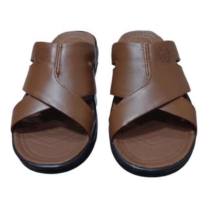 Sandale Homme - Cuire Collection - Marron - Cuir Véritable - Confortable - Semelle Douce