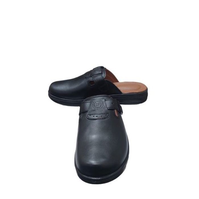 Sabot Médical - SMATI - Noir - Cuir - Confort - Tendance 2023