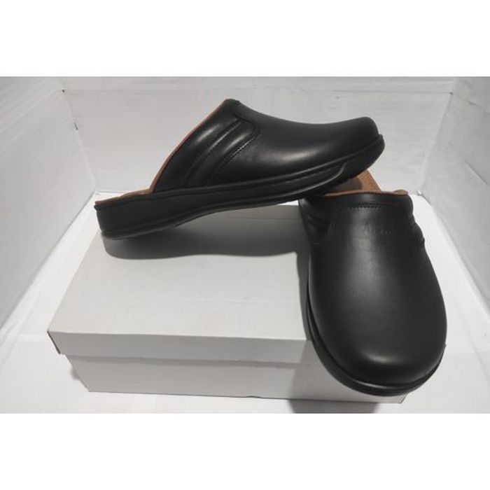Sabot Médical - A.S.R - 3-43 - 100% Cuir - Noir - Confort Médical